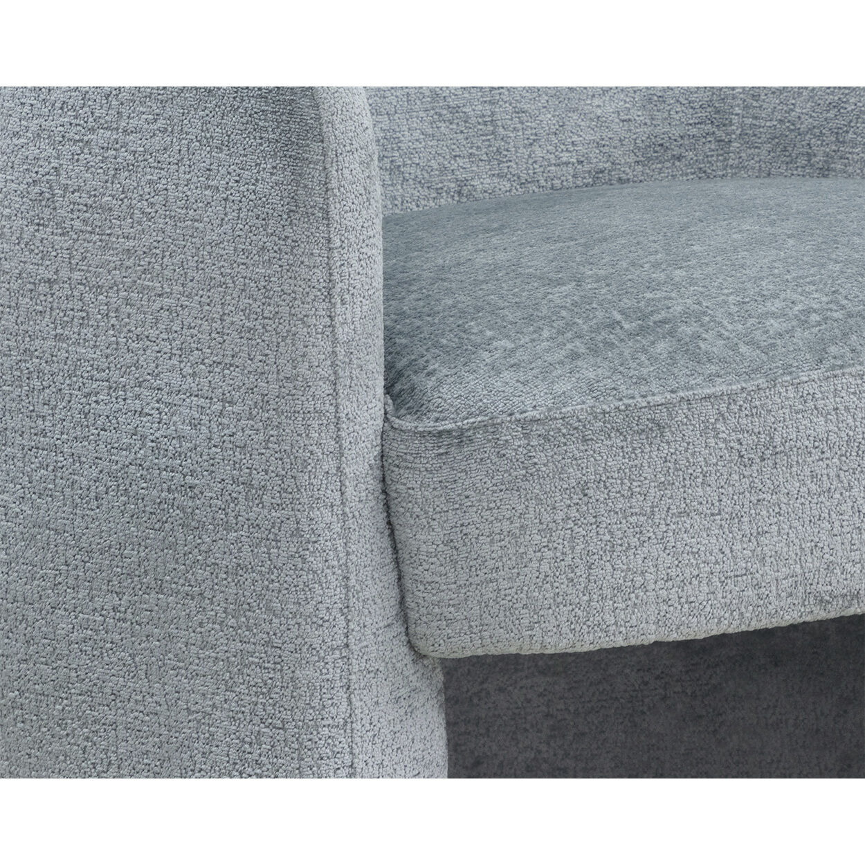 Mircea Bergen French Blue Lounge Chair